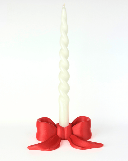 Kalėdinė žvakidė "Kaspinas" - Kora Design