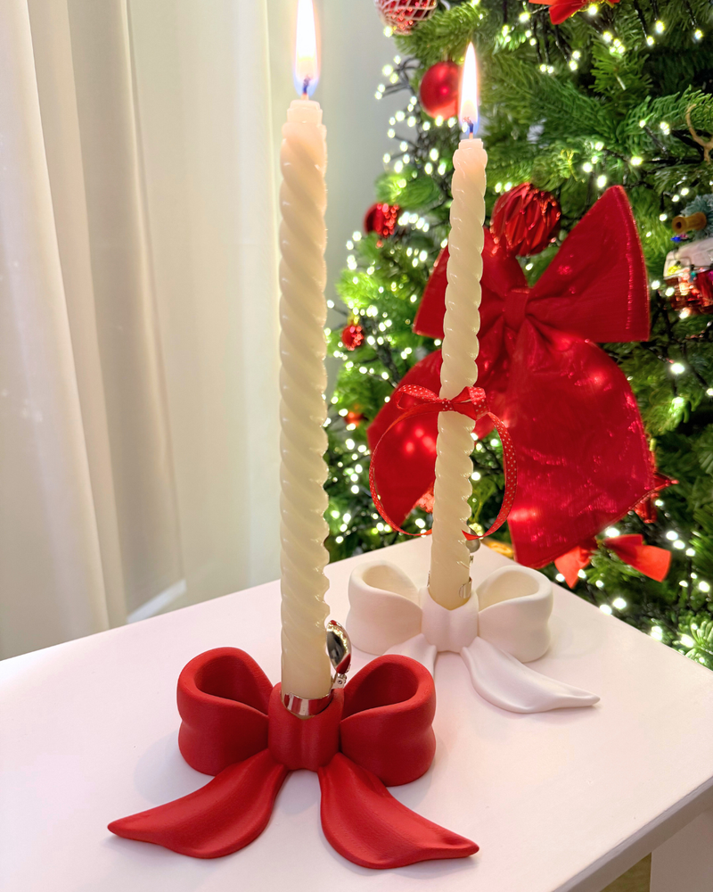 Kalėdinė žvakidė "Kaspinas"