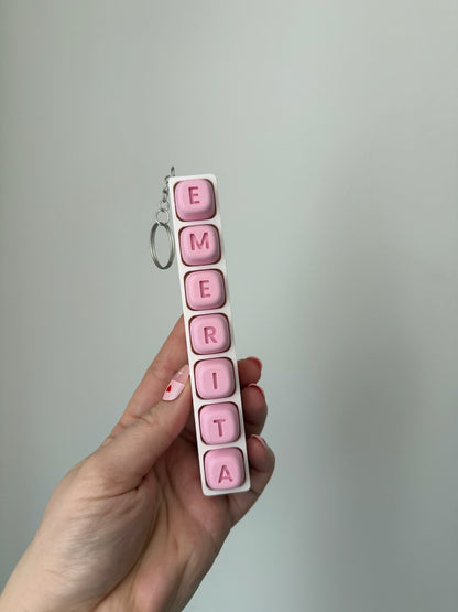 Personalizuotas fidget pakabukas - žaislas
