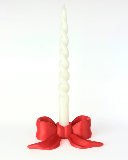 Kalėdinė žvakidė "Kaspinas" - Kora Design